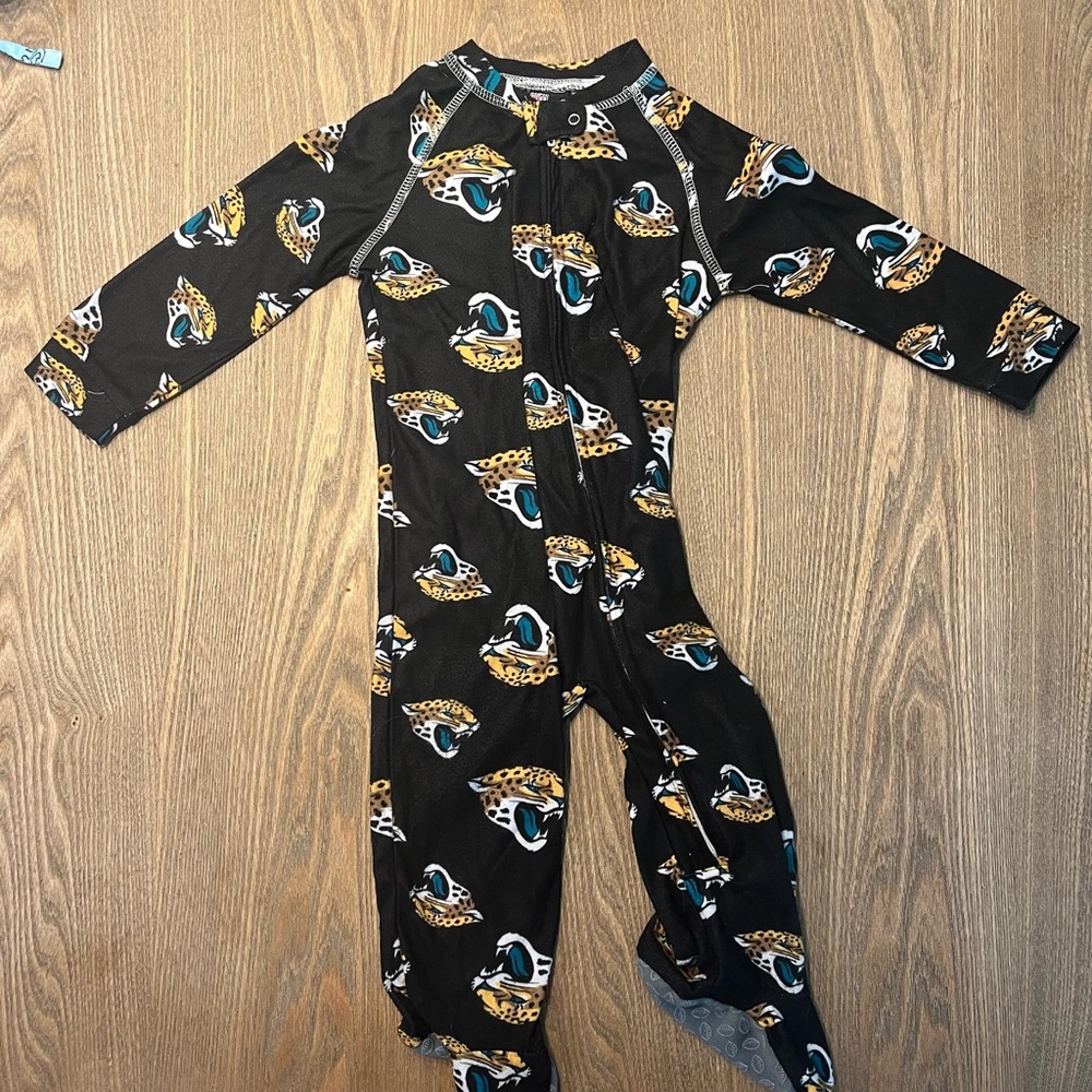 Jacksonville Jaguars Baby Pajamas 18 month